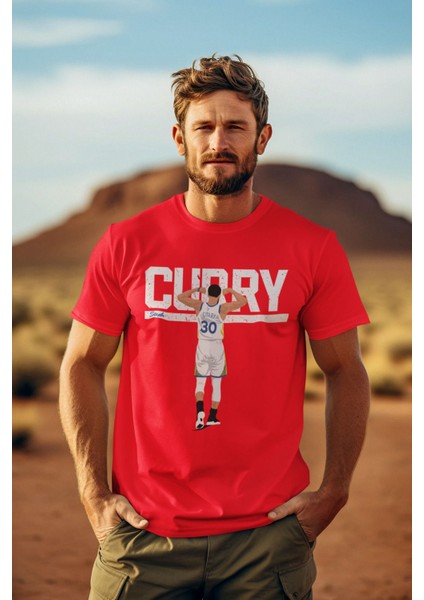 Stephen Curry Golden State Forma Basketbol Tisort Kadın Erkek T-Shirt Siyah Basic Tişört