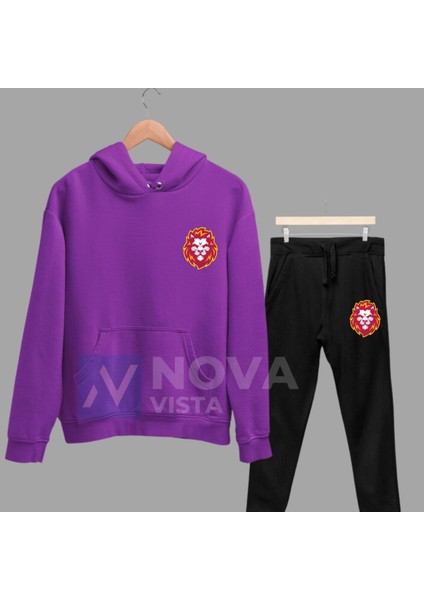 Biy Store Fernando Muslera Futbol 1 Numara Forma Baskılı Unisex Kapüşonlu Spor Sweatshirt Eşofman Takımı