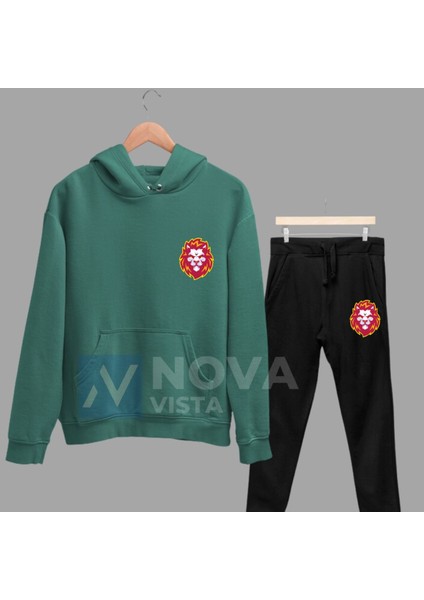 Biy Store Fernando Muslera Futbol 1 Numara Forma Baskılı Unisex Kapüşonlu Spor Sweatshirt Eşofman Takımı