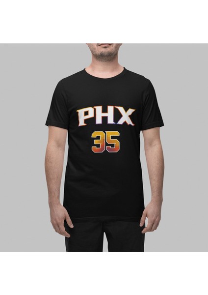 Biy Store Kevin Durant Basketbol Baskılı Forma Kırmızı Tişört Kadın Erkek Unisex T-Shirt