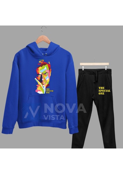 Jose Mourinho The Special One Baskılı Unisex Kapüşonlu Kışlık Sweatshirt Eşofman Takımı