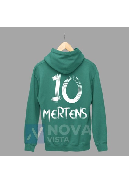 Biy Store Dries Mertens Futbol 10 Numara Forma Baskılı Unisex Kapüşonlu Spor Sweatshirt