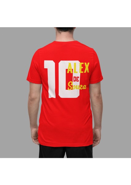 Alex De Souza Efsane Nostalji Forma Baskılı Unisex Tişört T-Shirt