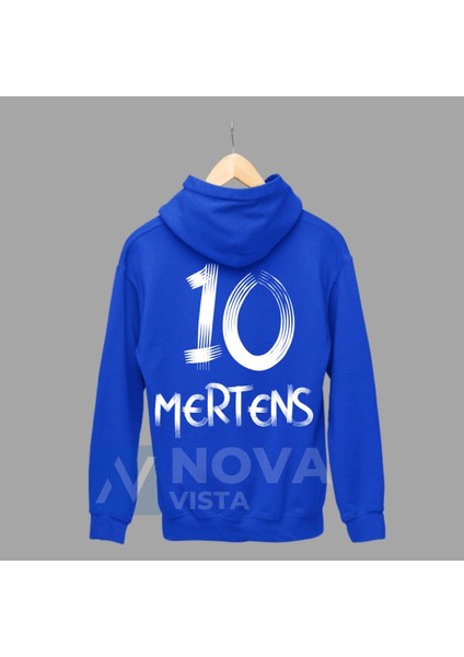 Biy Store Dries Mertens Futbol 10 Numara Forma Baskılı Unisex Kapüşonlu Spor Sweatshirt