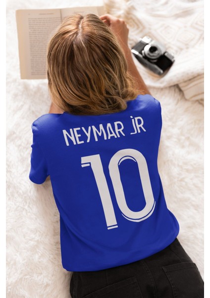 Biy Store Neymar Da Silva Yazılı Sırt Legend 10 Numara Forma Baskılı Unisex Tişört