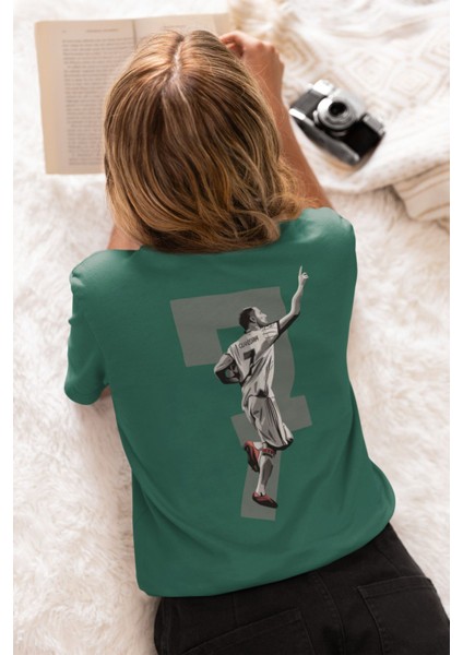 Ricardo Quaresma Efsane Sırt Foto Forma Baskılı Unisex Tişört T-Shirt