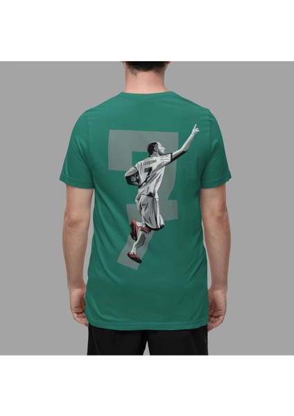 Ricardo Quaresma Efsane Sırt Foto Forma Baskılı Unisex Tişört T-Shirt fiyatları
