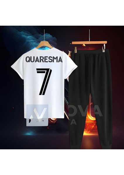 Ricardo Quaresma Efsane Sırt Foto Forma Baskılı Unisex Tişört T-Shirt Şort Takımı
