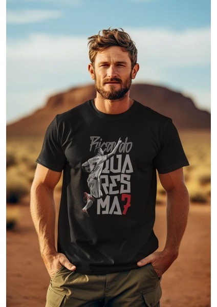 Ricardo Quaresma Çarşı 7 Numara Forma Baskılı Unisex Tişört T-Shirt