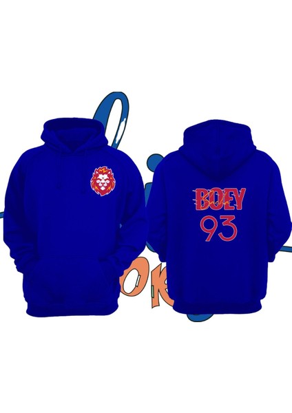 Sacha Boey 93 Forma Baskılı Unisex Sweatshirt