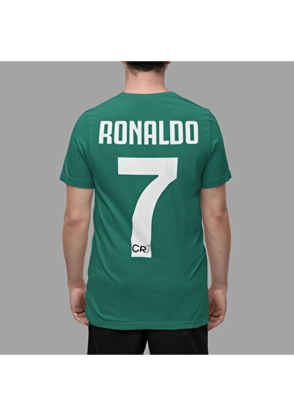 Biy Store Cristiano Ronaldo Sırt Legend 7 Numara Forma Baskılı Unisex Tişört T-Shirt