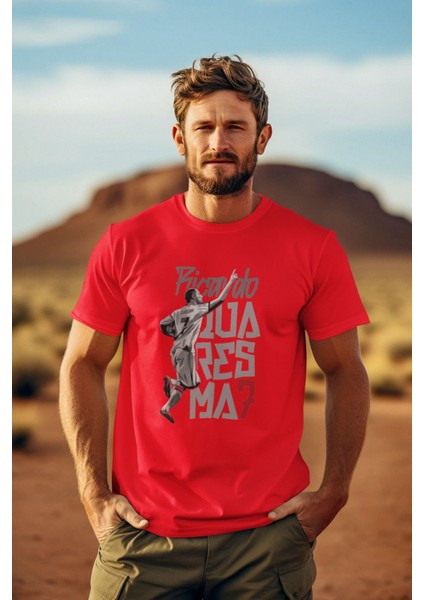 Ricardo Quaresma Çarşı 7 Numara Forma Baskılı Unisex Tişört T-Shirt