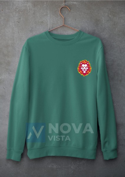 Metin Oktay Efsane Numara Futbol Forma Sırt Baskılı Unisex Siyah Bisiklet Yaka Spor Sweatshirt