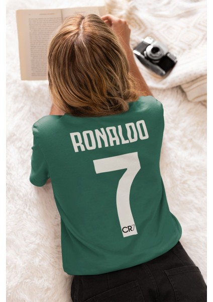 Biy Store Cristiano Ronaldo Sırt Legend 7 Numara Forma Baskılı  Tişört T-Shirt