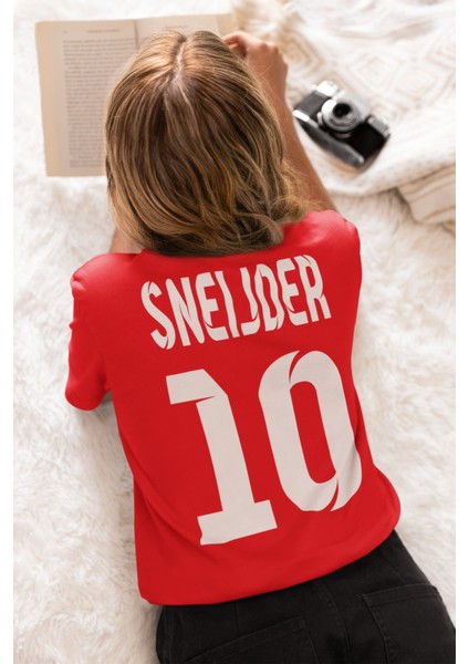 Biy Store Wesley Sneijder Legend 10 Numara Sırt Forma Baskılı  Futbol Tişört T-Shirt