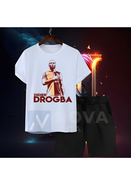 Didier Drogba Efsane Baskılı Unisex Tişört T-Shirt Eşofman Takımı