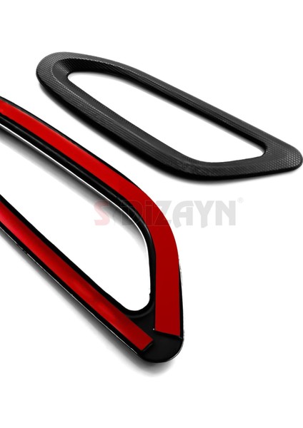 Fiat Egea Siyah Abs Plastik Sinyal Çerçevesi 2 Prç. Abs Plastik Dolgulu 2015 Üzeri indirimleri