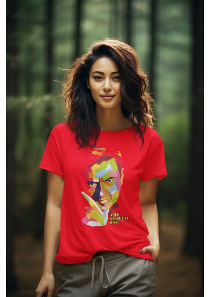 The Special One Jose Mourinho Futbol Baskılı Forma Mavi Tişört Kadın Erkek Unisex T-Shirt fiyatları