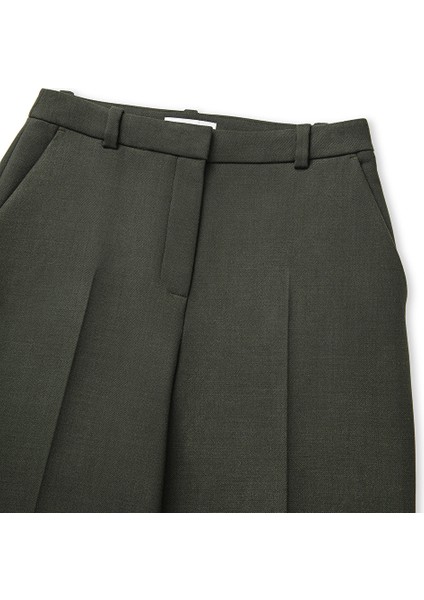 Yün Karışımlı Wide Leg Fit Pantolon indirimleri