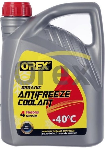 Antifriz Kırmızı 3 Lt -40° (Organik)