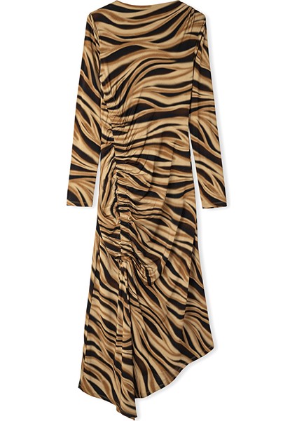 Desenli ve Drapeli Elbise fırsatları