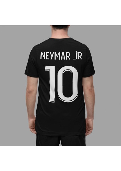 Neymar Da Silva Yazılı Sırt Legend 10 Numara Forma Baskılı Unisex Tişört