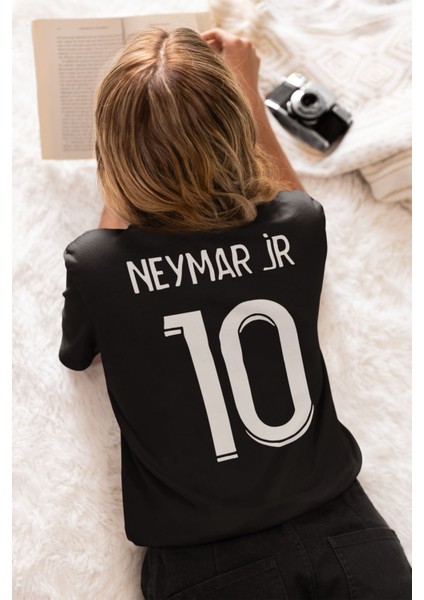 Neymar Da Silva Yazılı Sırt Legend 10 Numara Forma Baskılı Unisex Tişört