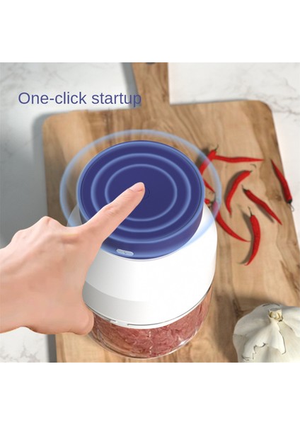 Et Öğütücü Elektrikli Pişirme Makinesi Gıda Makinesi Sarımsak Karıştırıcı Ev Doldurma Çok Amaçlı Öğütücü 270ML (Yurt Dışından) modelleri