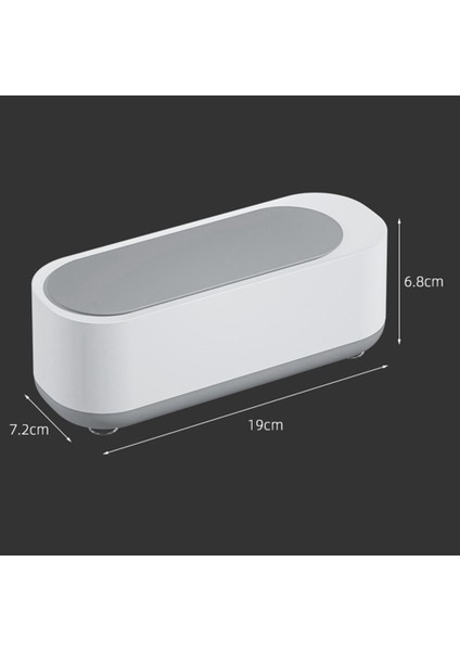 Ultrasonik Temizleme Makinesi Pas Sökücü Yüksek Frekanslı Titreşim Gözlük Saat Mücevher Taşınabilir Temizleme Aracı Temizleme (Yurt Dışından)