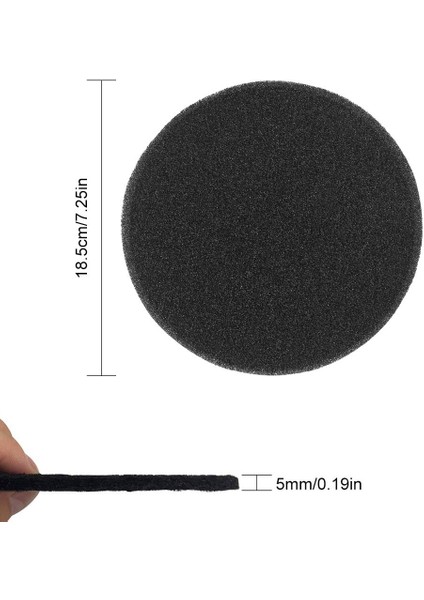 Kompost Kutuları Için 12 Paket Filtre, Mutfak Kompost Kutuları Aktif Karbon Filtre Yedek 7,25 Inç Yuvarlak Kalınlık 5mm (Yurt Dışından) fiyatları