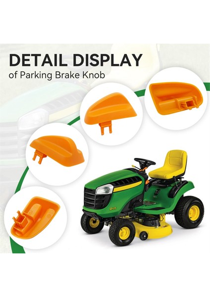 GX23146 John Deere Traktör 107H 107S 92H D100 105 110 120 130 140 150 155 160 170 E100 110 120 Için Park Freni Düğmesi (Yurt Dışından) indirimleri