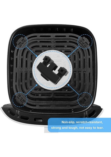 8 Adet Hava Fritözü Kauçuk Ayakları Profesyonel Tepsi Aksesuarları Instant Vortex 6qt Hava Fritözleri Için Yedek (Yurt Dışından) modelleri