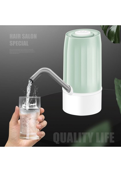 Elektrikli Su Şişesi Pompası Namlulu Su Otomatik Içme Suyu Sebili USB Şarjlı Su Pompası 4.5-19L - Mor (Yurt Dışından) indirimleri