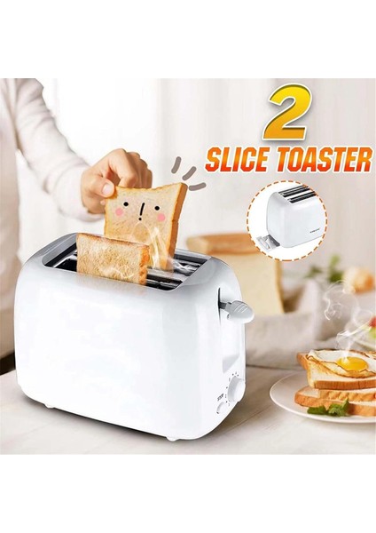 Retro Tost Makinesi 2 Dilim 6 Fonksiyonlu, Paslanmaz Çelik Tost Makinesi Çıkarılabilir Kırıntı Tepsisi, Taban Altı Kablo Saklama Abd Fişi (Yurt Dışından) fiyatları