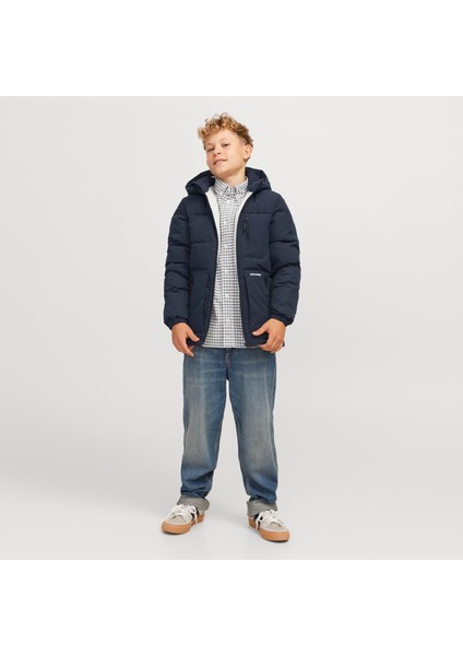 Jack & Jones Çocuk Rüzgara Dayanikli Kapüsonlu Puffer Mont - Otto