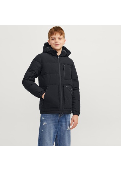 Jack & Jones Çocuk Rüzgara Dayanikli Kapüsonlu Puffer Mont - Otto