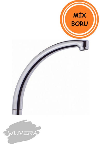 Kuğu Mix Lavabo Batarya Borusu (Yedek Boru Standart) Uzun Tip indirimleri