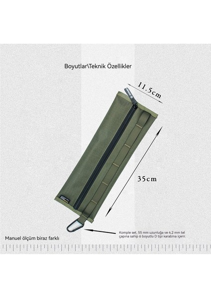 Açık Kamp Depolama Uzun Zarf Çantası (Yurt Dışından)