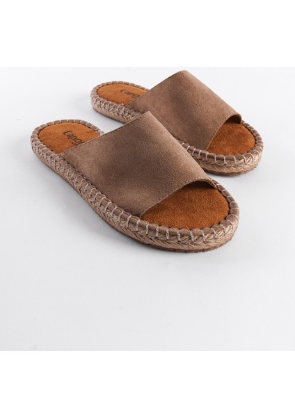 Tek Bantlı Kadın Espadril Terlik