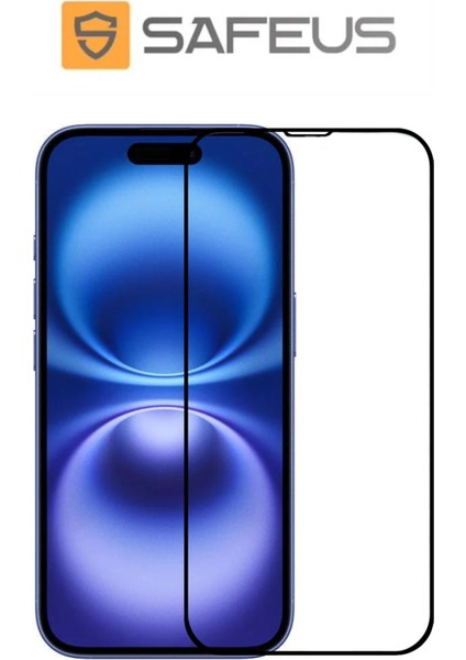 iPhone 16 Plus Tam Kaplayan 9h+ Ekran Koruyucu Cam