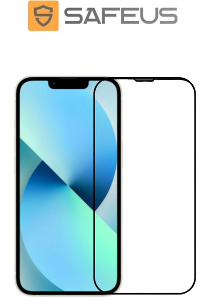 iPhone 13 Tam Kaplayan Toz Filtreli Ekran Koruyucu Cam