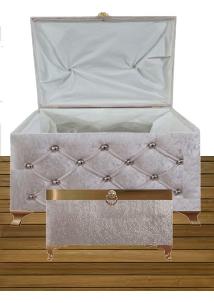 Sonem Sandık Gelin Damat Bohça Nişan Sandığı 2'li 0434 fırsatları