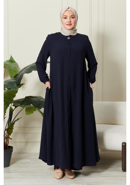 Kadın Büyük Beden Mevlana Ferace modelleri