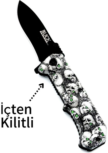 Kamp Buck Kuru Kafa Çakı Bez Kılıflı