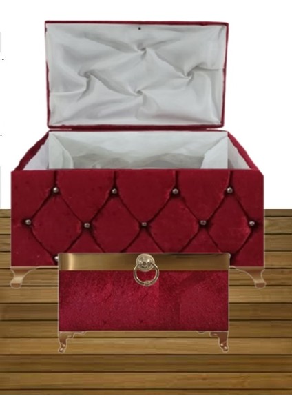 Sonem Sandık Gelin Damat Bohça Nişan Sandığı 2'li 0323 modelleri