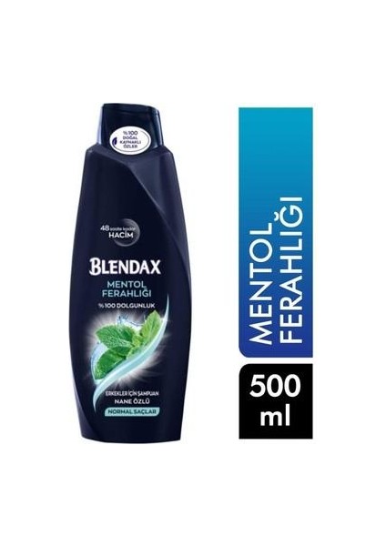 Şampuan Mentol Ferahlığı 500 ml