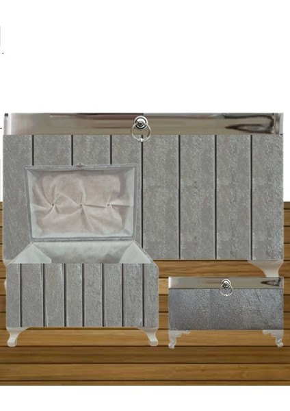 Sonem Sandık Gelin Damat Bohça Nişan Sandığı 2'li 0440 fırsatları