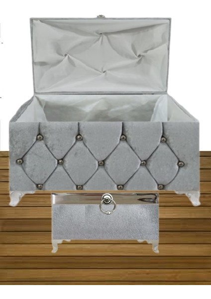 Sonem Sandık Gelin Damat Bohça Nişan Sandığı 2'li 0323 fırsatları