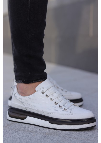 Pra Comfort Yüksek Taban Cilt Erkek Sneaker Ayakkabı