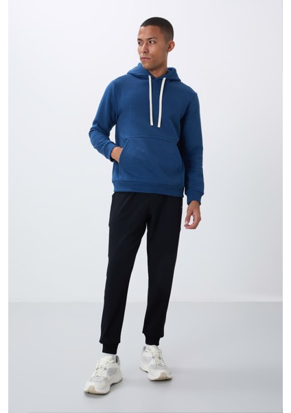 Parlament Pamuklu Kalın Içi Tüylü Yumuşak Dokulu Comfort Fit Nakışlı Erkek Sweatshirt - 88419